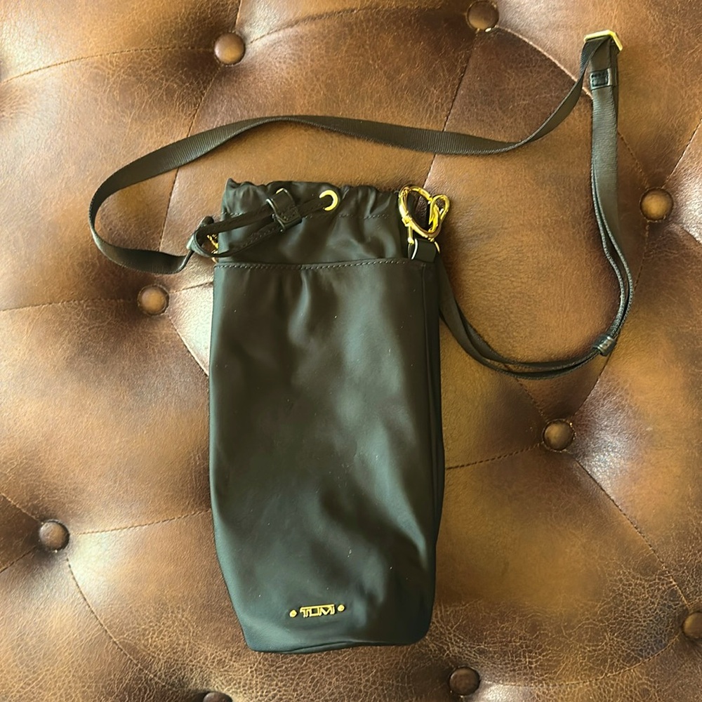 Tumi water bottle carrier!